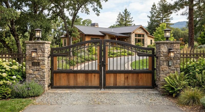 Entrance Gate Installation in Seattle, WA