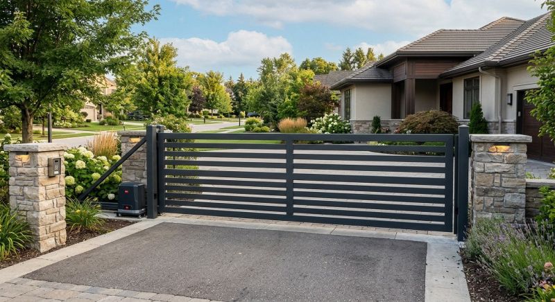 Automatic Gate Installation in Plano, TX
