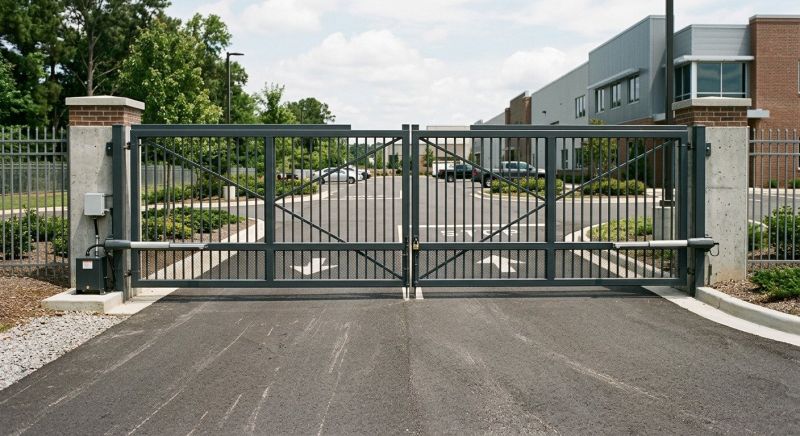Commercial Gate Installation in Annapolis, MD