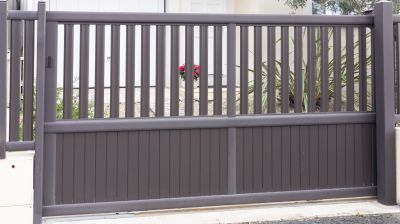 Sliding Metal Gate
