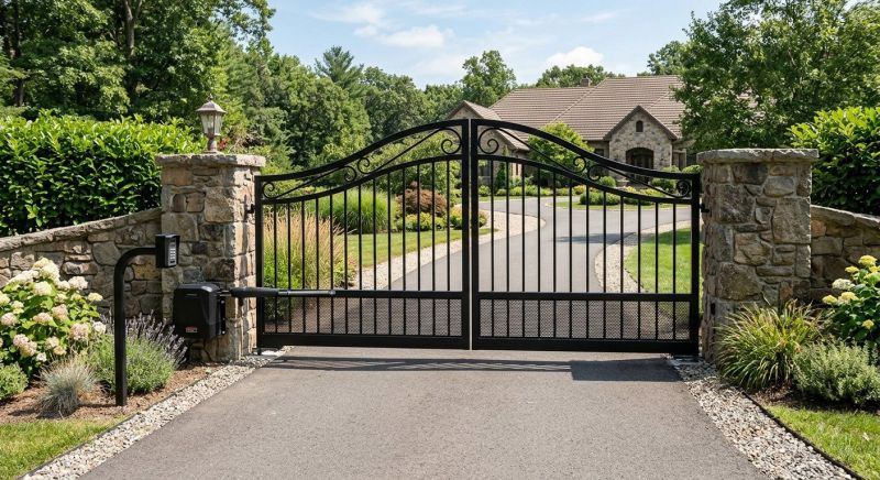 Driveway Gate Installation in Littleton, CO