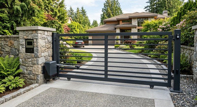Driveway Gate Installation in Franklin, TN