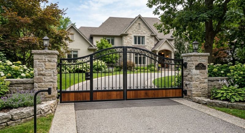 Driveway Gate Installation in Boca Raton, FL