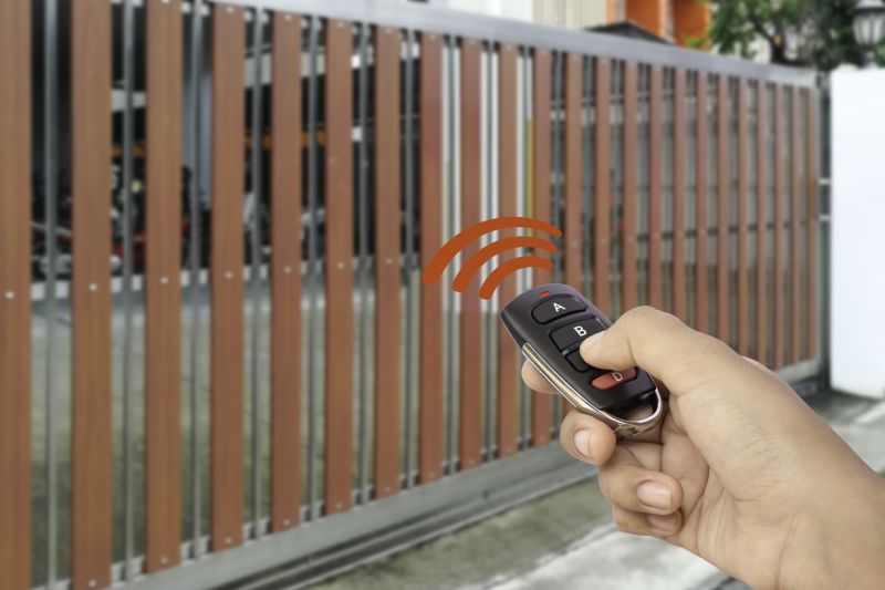 Installing Electric Gates in Autumn